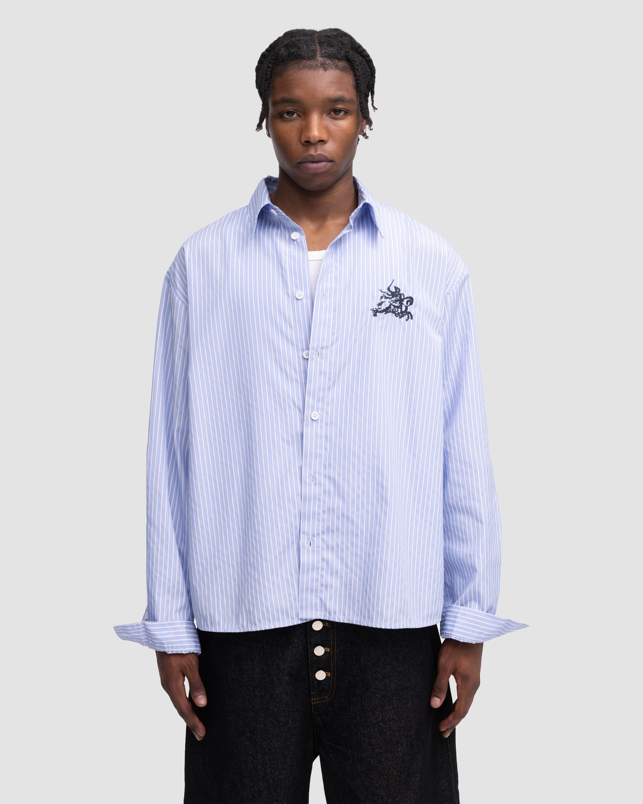 Shiny Button Up Shirt