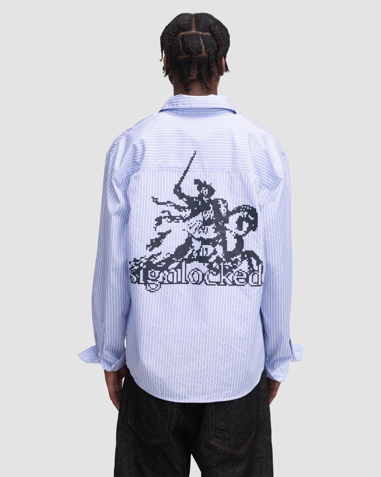 Shiny Button Up Shirt