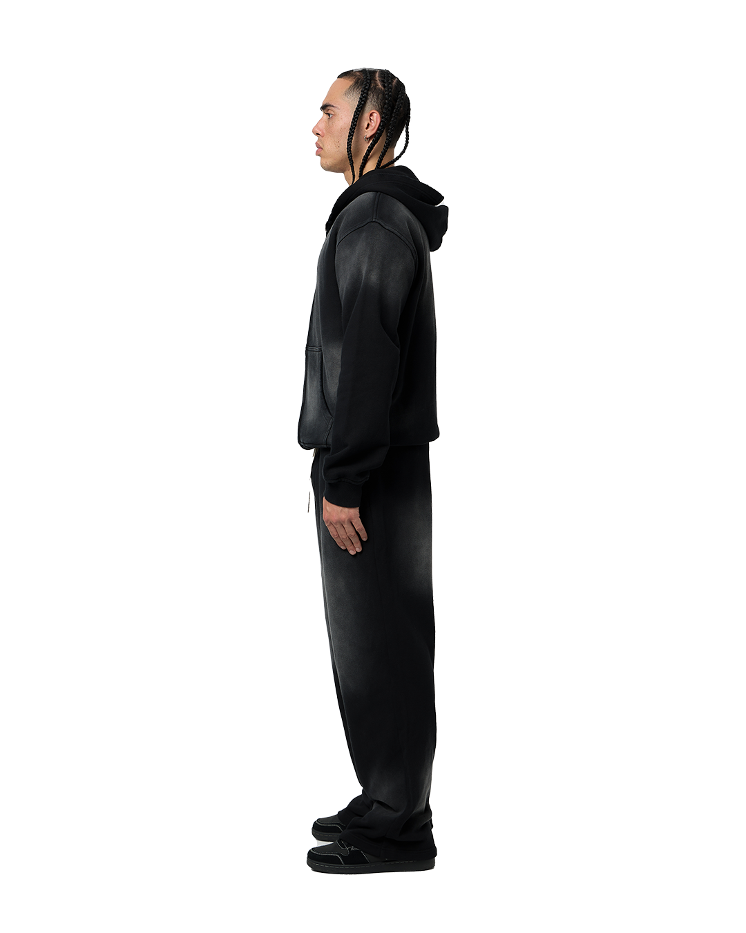 zip jacket black