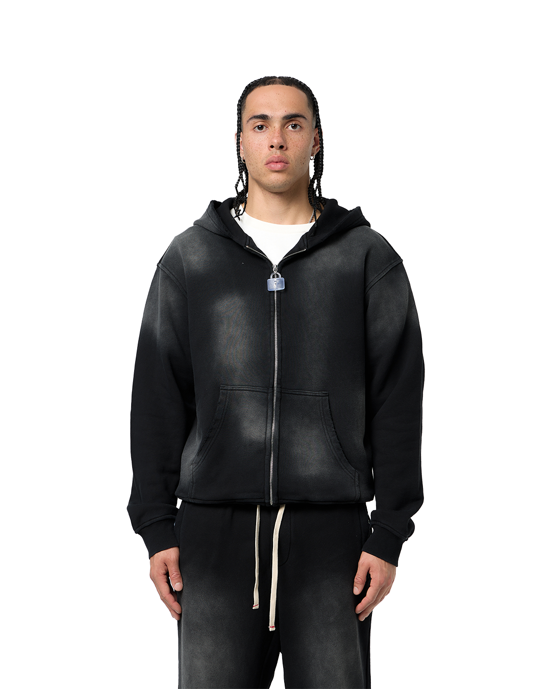 zip jacket black