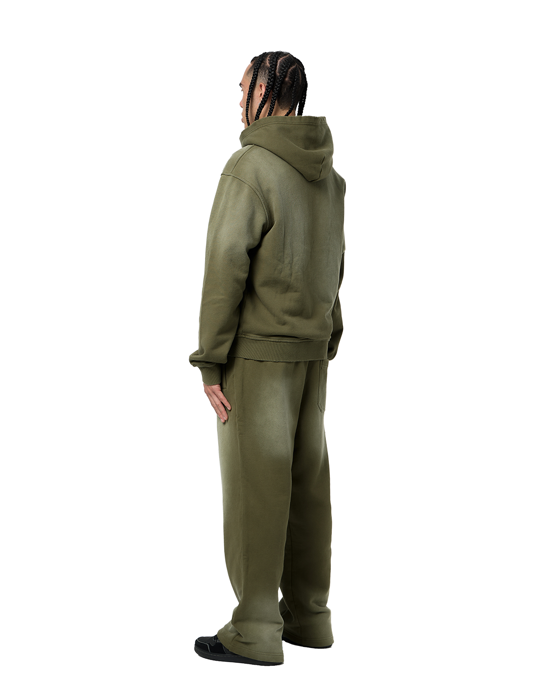zip jacket khaki