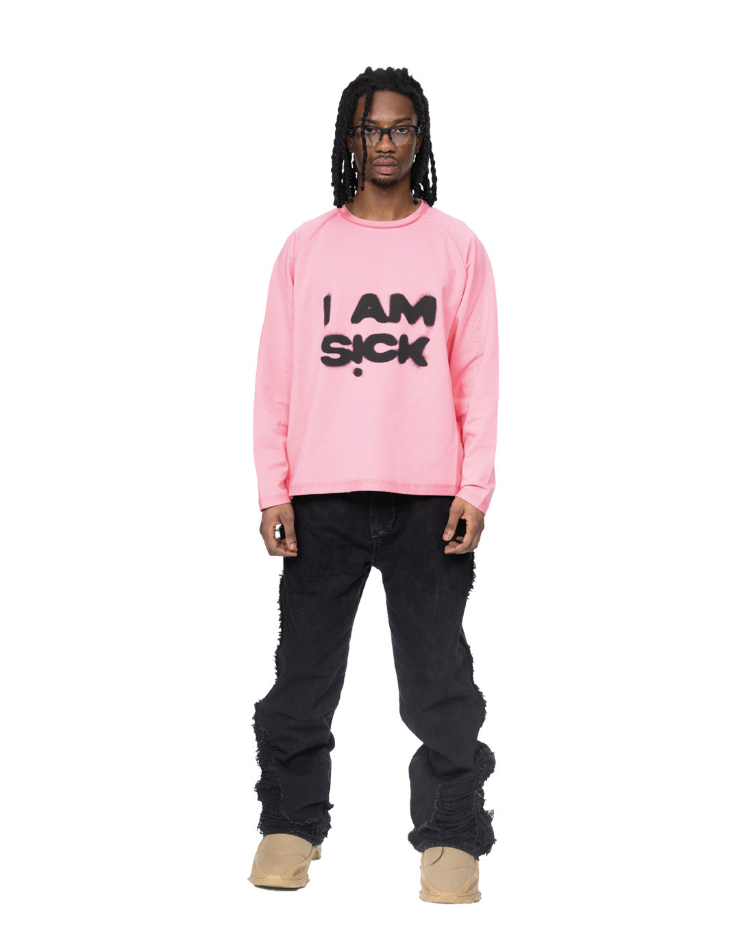 longsleeve in pink